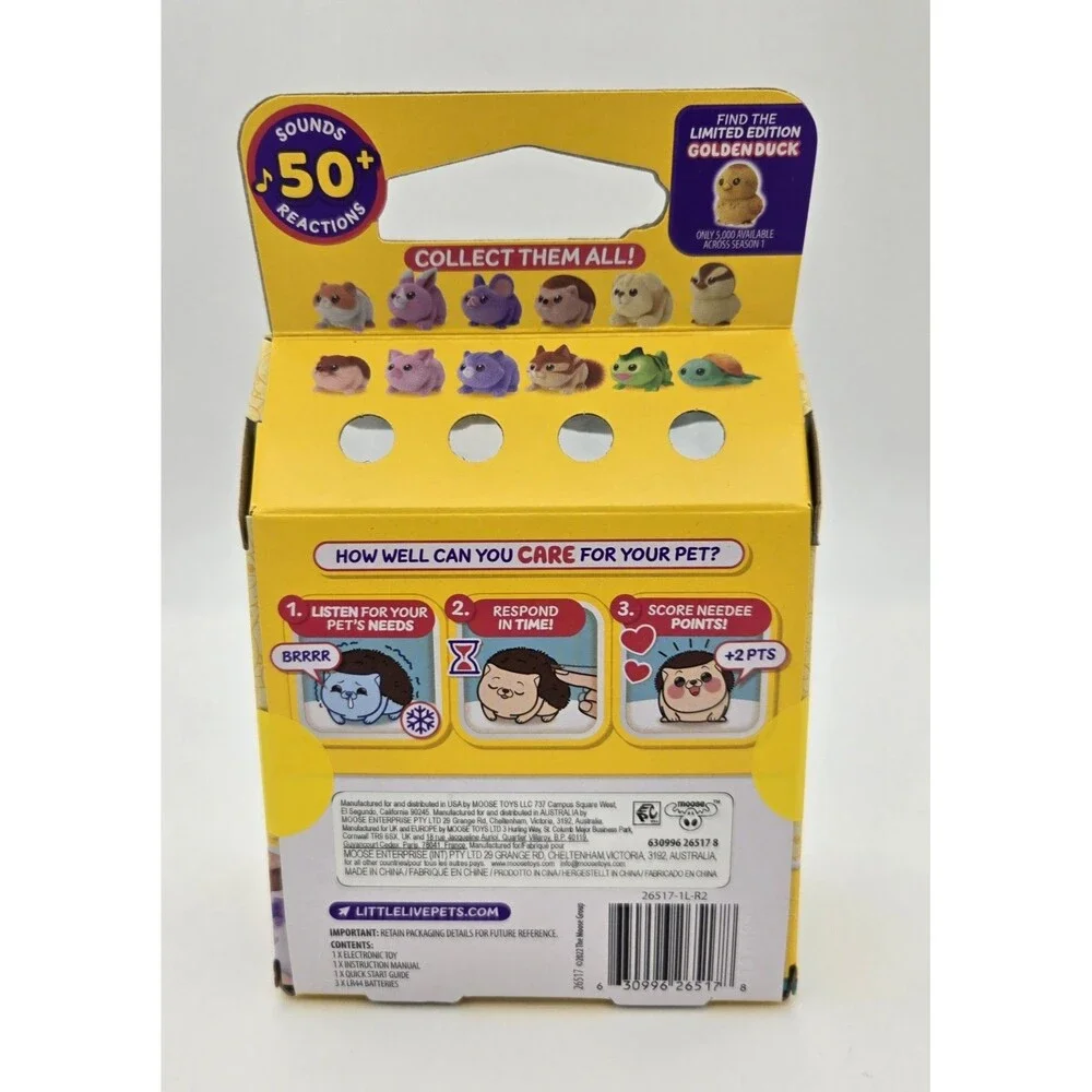 Little Live Pets‎ NeeDees Sandee Turtle Interactive Toy with Sounds